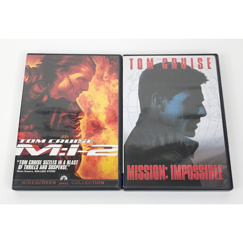 Mission Impossible (DVD, 1996) Mission Impossible 2 Widescreen Collection Lot